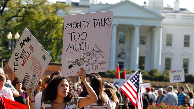 Obama muestra su comprensión por el movimiento creciente de los "indignados" en EE.UU. 