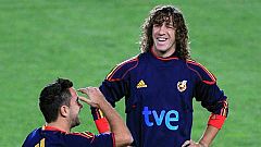 Puyol no descarta seguir en la selección tras la Eurocopa 2012