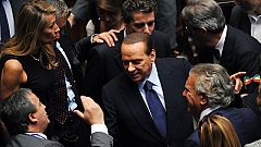 Berlusconi logra por la mínima la confianza del Parlamento italiano