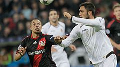 El Valencia se viene abajo y pierde ante el Bayer Leverkusen en cuatro minutos fatídicos