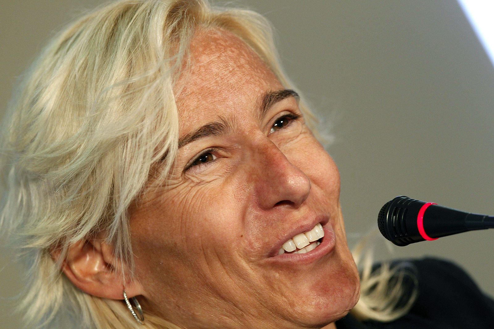 Fotografía de archivo de la atleta Marta Domínguez.