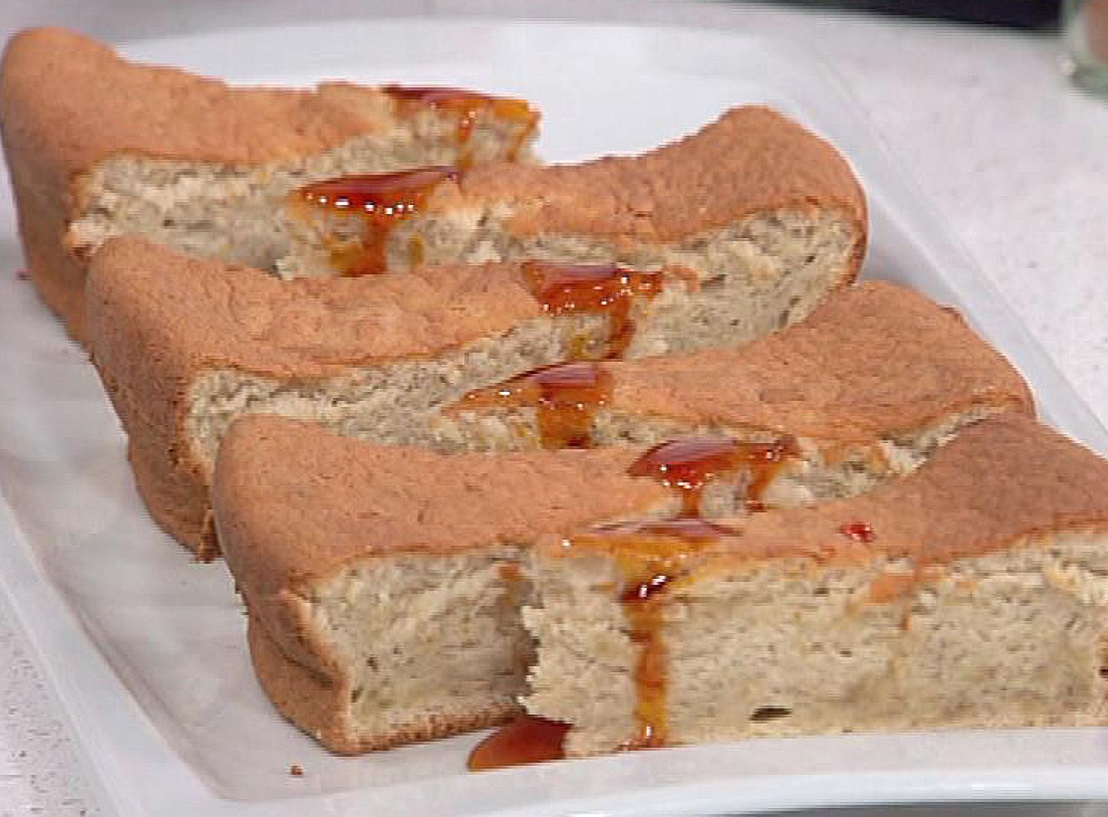 Pastel de plátano y almendras (21/10/2011)