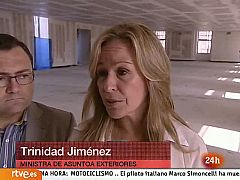 Trinidad Jiménez: "Trabajamos con prudencia y discreción" para solucionar el secuestro