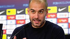 Guardiola: "Messi es indiscutible, aunque de aquí a final de temporada no haga ningún gol más"