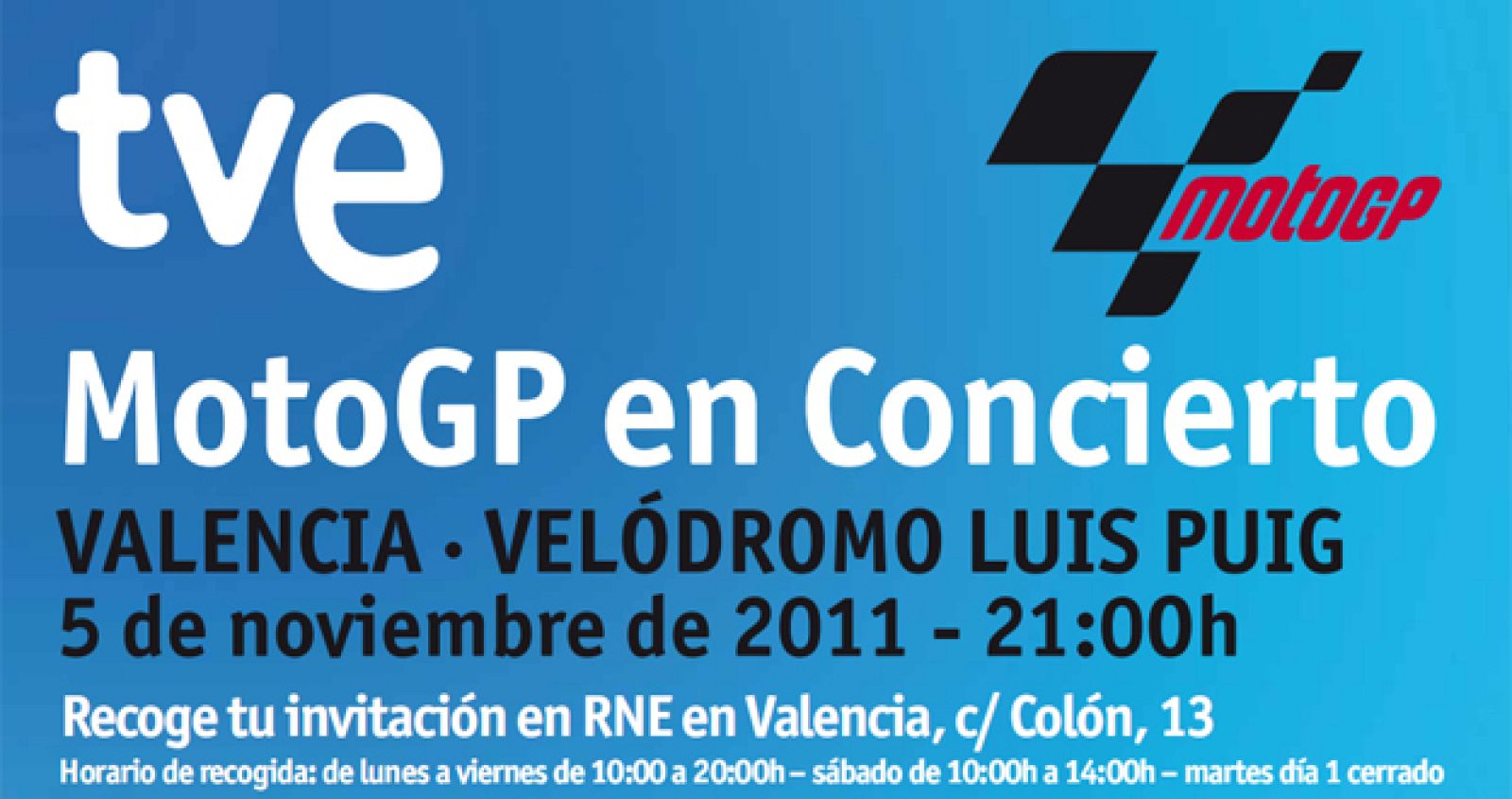 'MotoGP en concierto' para clausurar el Mundial de Motociclismo 2011