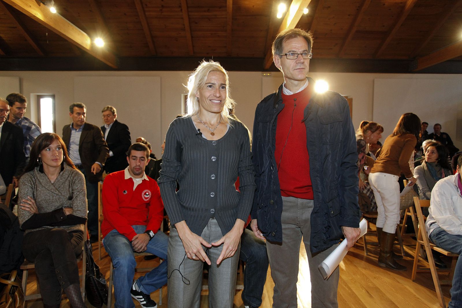 La atleta palentina Marta Domínguez regresa a la competición para preparar los JJOO de Londres 2012.