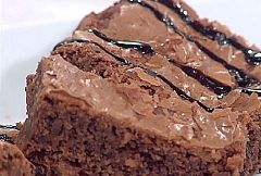 Brownie con pistachos