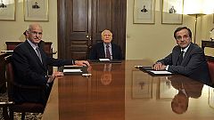 Reunión urgente a tres bandas en Atenas para despejar el futuro de Grecia