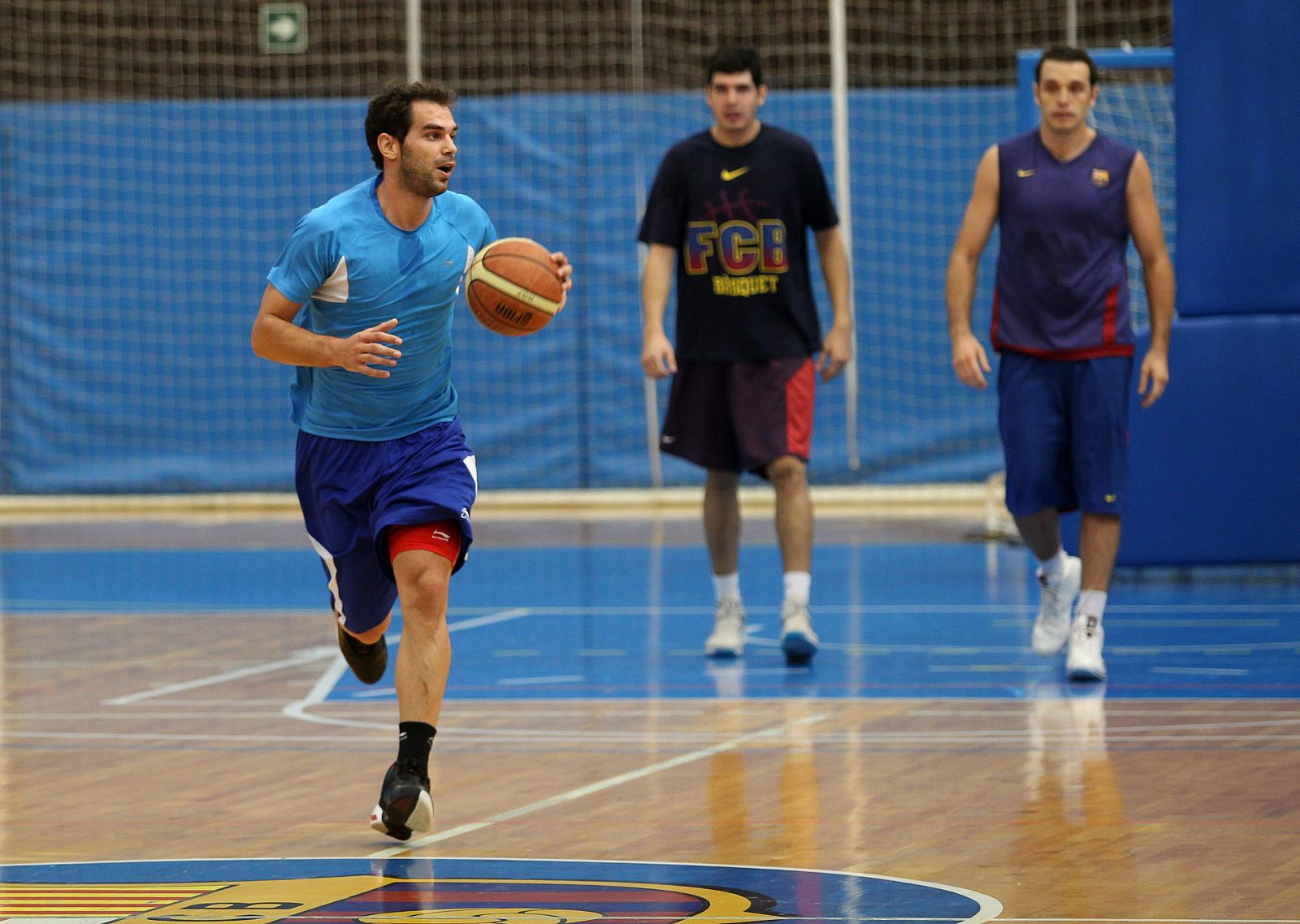 CALDERÓN ENTRENA CON EL FILIAL DEL BARCELONA