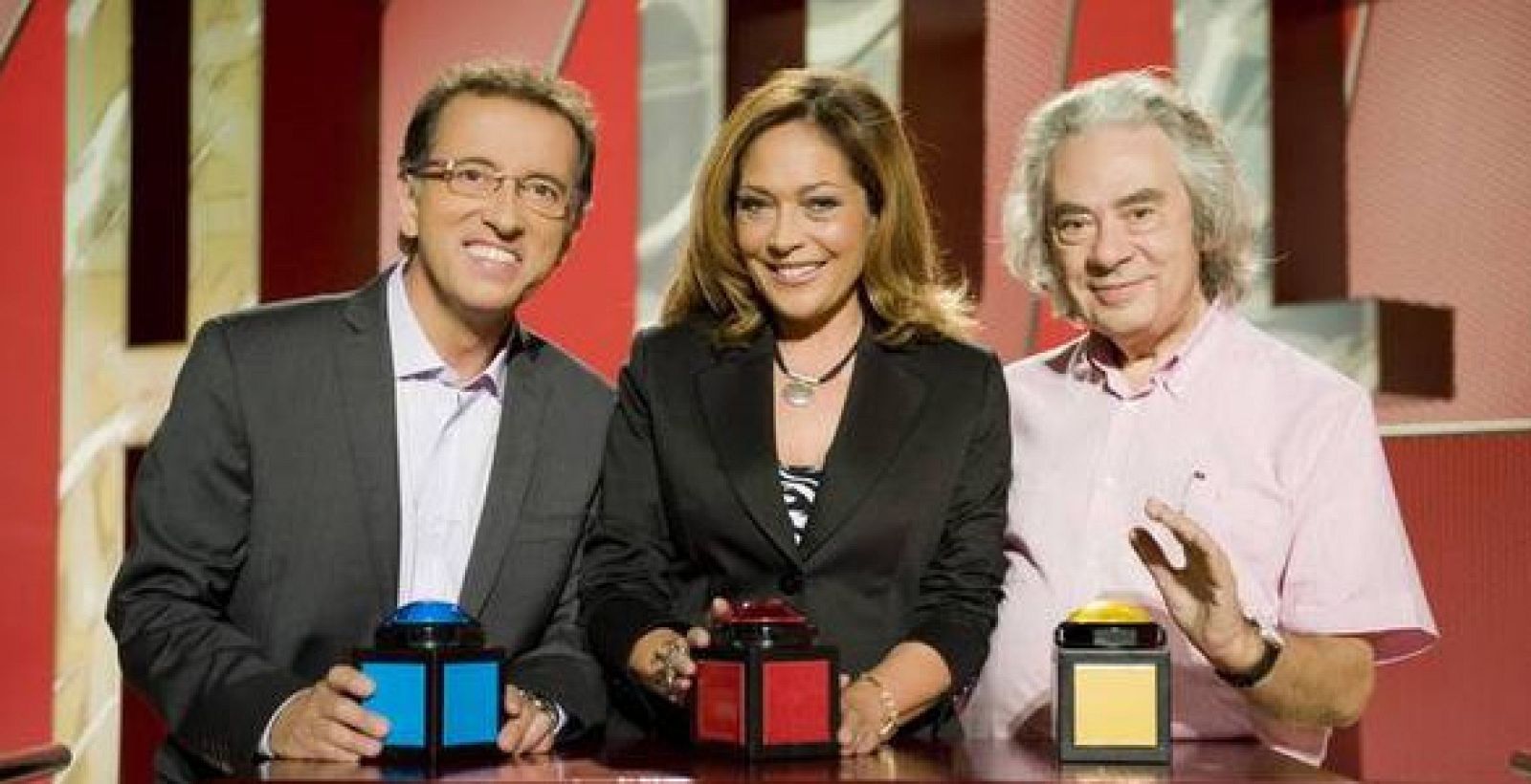 Jordi Hurtado, Pilar Vázquez y Sergi Schaff