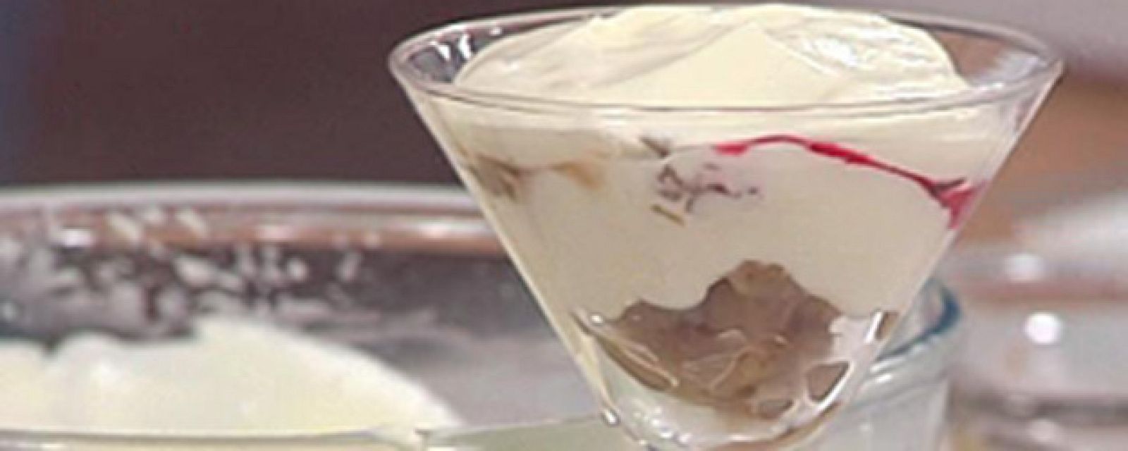 Espuma de melocotón y castañas (08/11/2011)