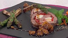 Rollos de ternera con salsa de castañas (14/11/2011)