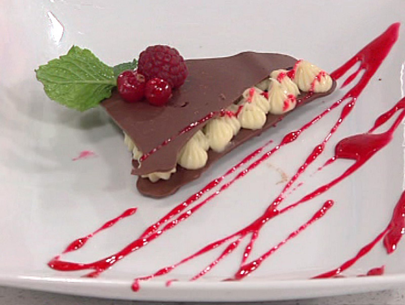 Lasaña de chocolate y menta (14/11/2011)