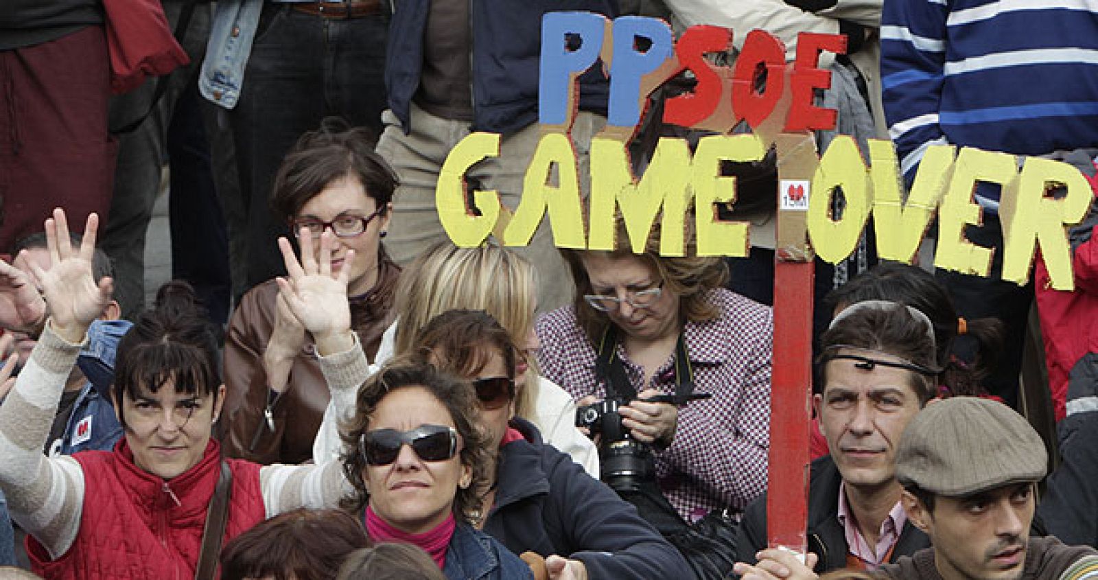 Manifestación del 13 de noviembre, por un "cambio de modelo ya"