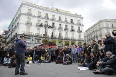 El 15M vuelve a Sol para una "reflexión colectiva", en la que compartir opiniones y reivindicaciones