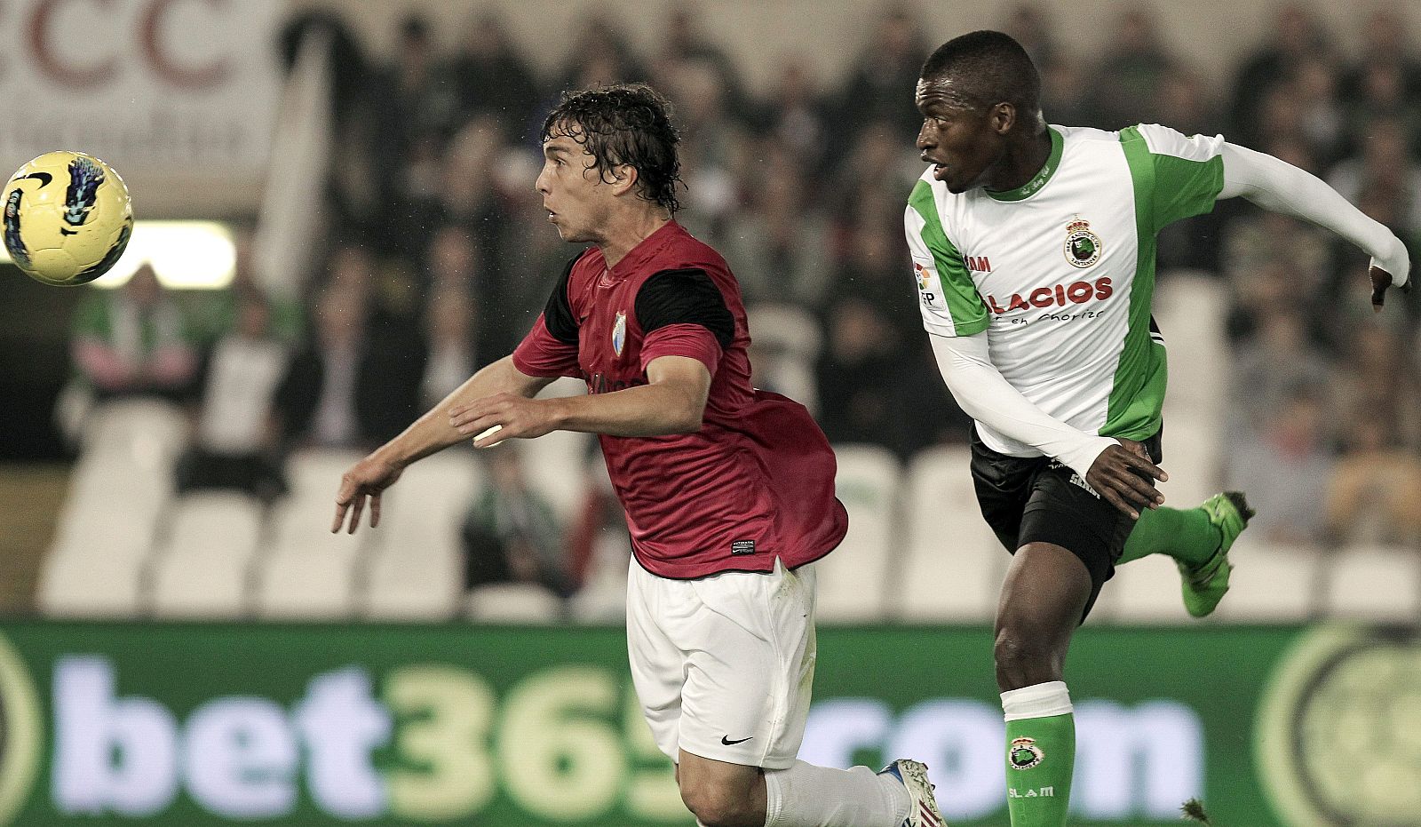 PARTIDO DE LIGA RACING DE SANTANDER - MALAGA