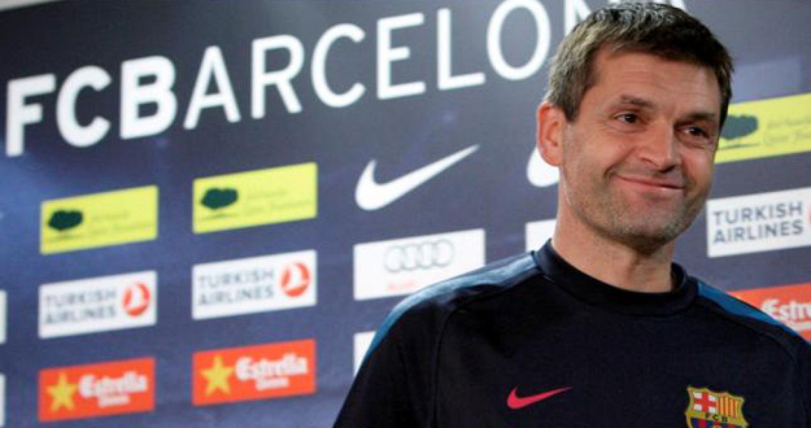 El segundo técnico del Barcelona, 'Tito' Vilanova, en una imagen de archivo.