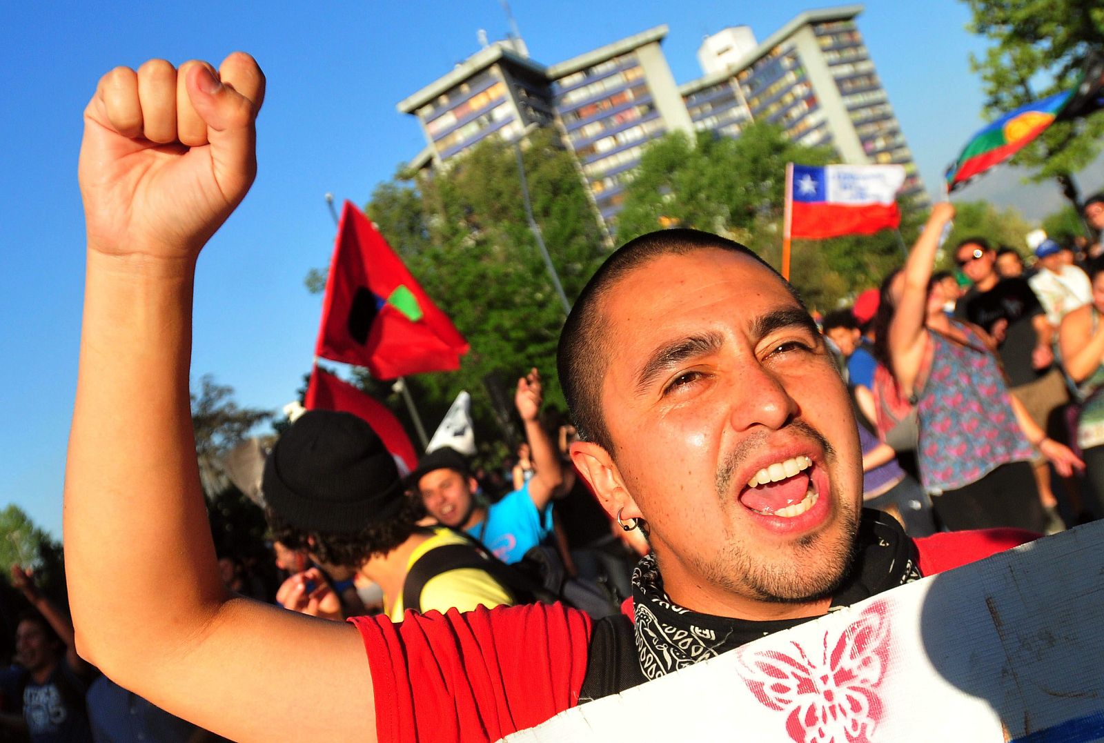 Marcha por la Educación en Santiago de Chile