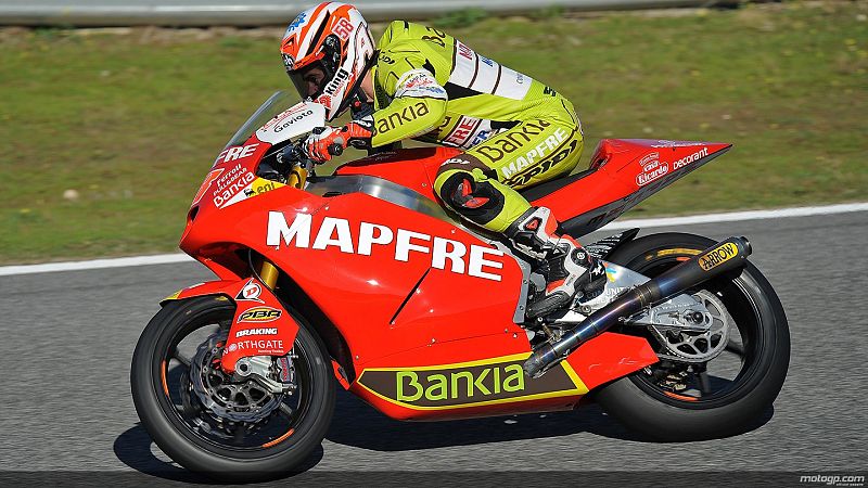 Terol: "La moto derrapa un poco más y es más divertida"