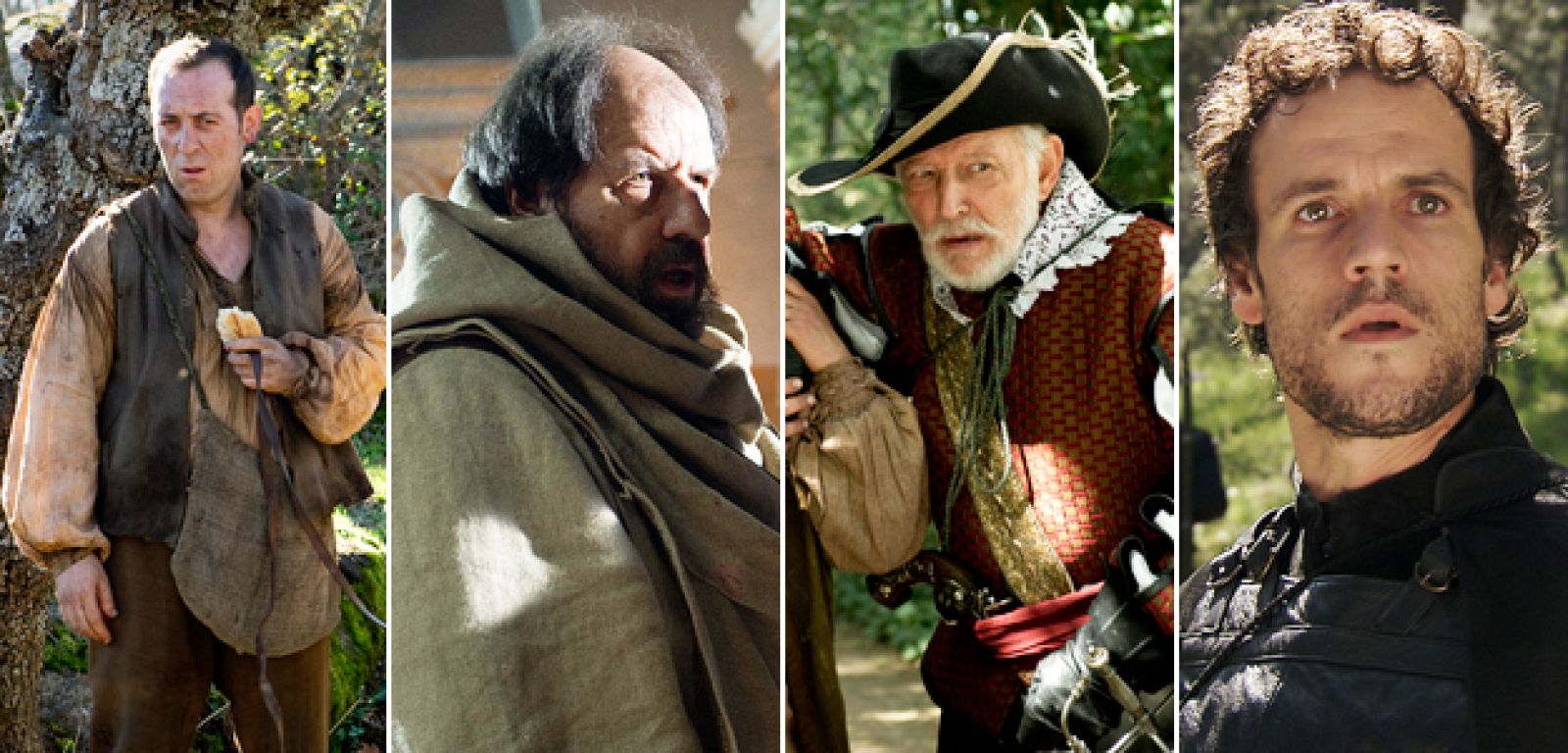 Antonio Molero, José María Pou, Álvaro de Luna y Daniel Grao