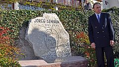 Compañeros y amigos de Jorge Semprún le homenajean en la localidad francesa de Biriatou
