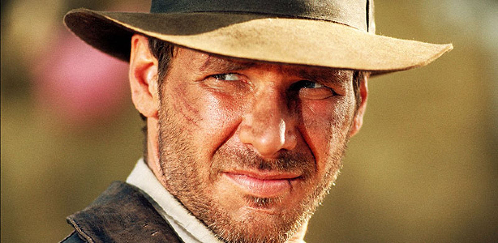 Harrison Ford en el papel de Jones, cuando tenía 40 y pocos