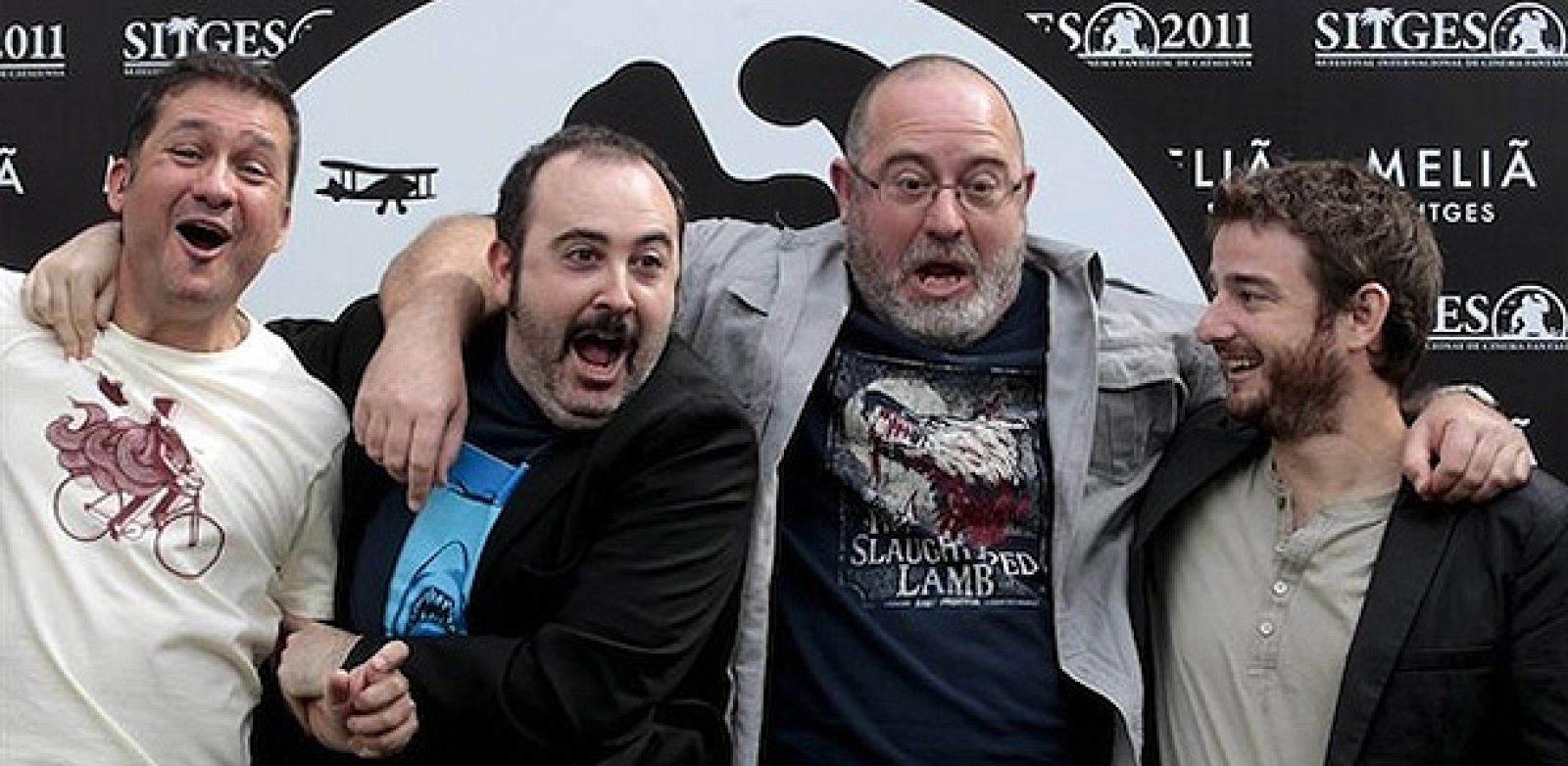 Secun de la Rosa, Carlos Areces, Juan Martínez Moreno y Gorka Otxoa en Sitges