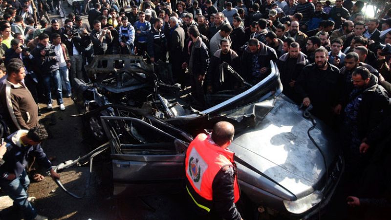 Un ataque aéreo israelí sobre un vehículo en Gaza causa la muerte de dos milicianos palestinos