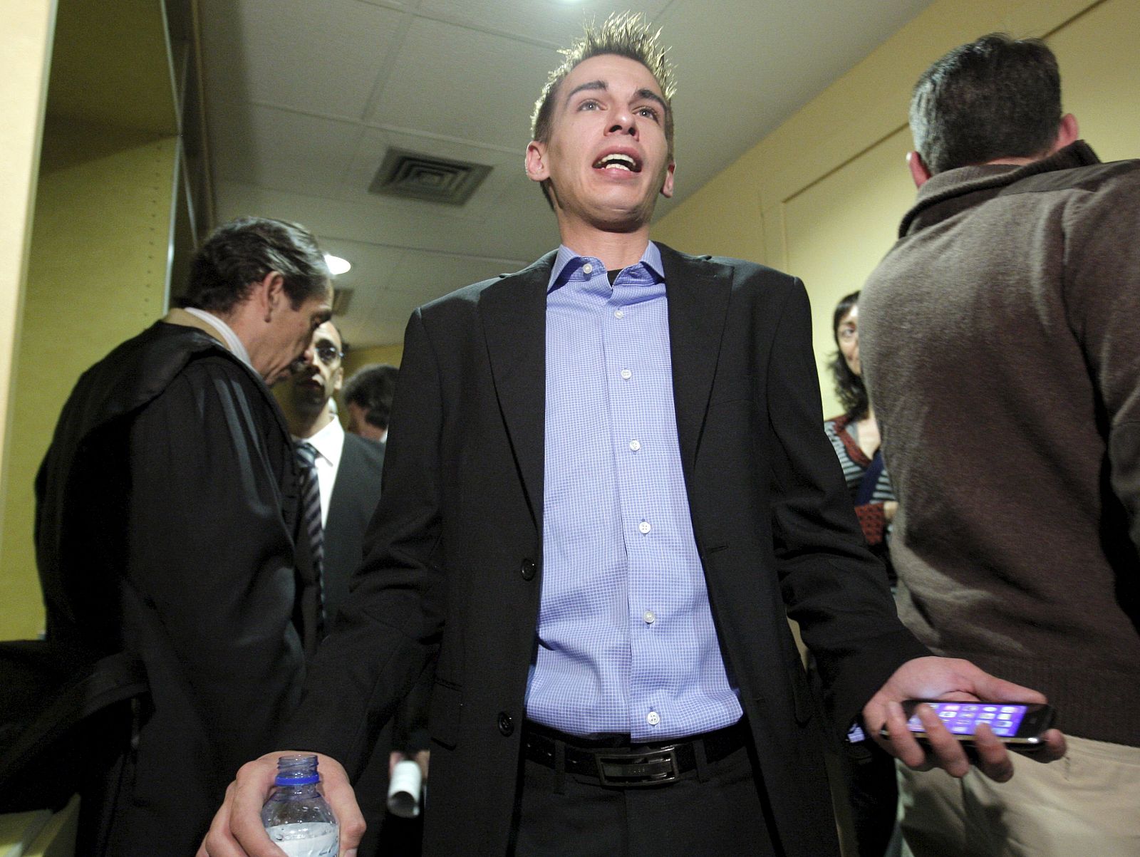 Pablo Soto en el juzgado