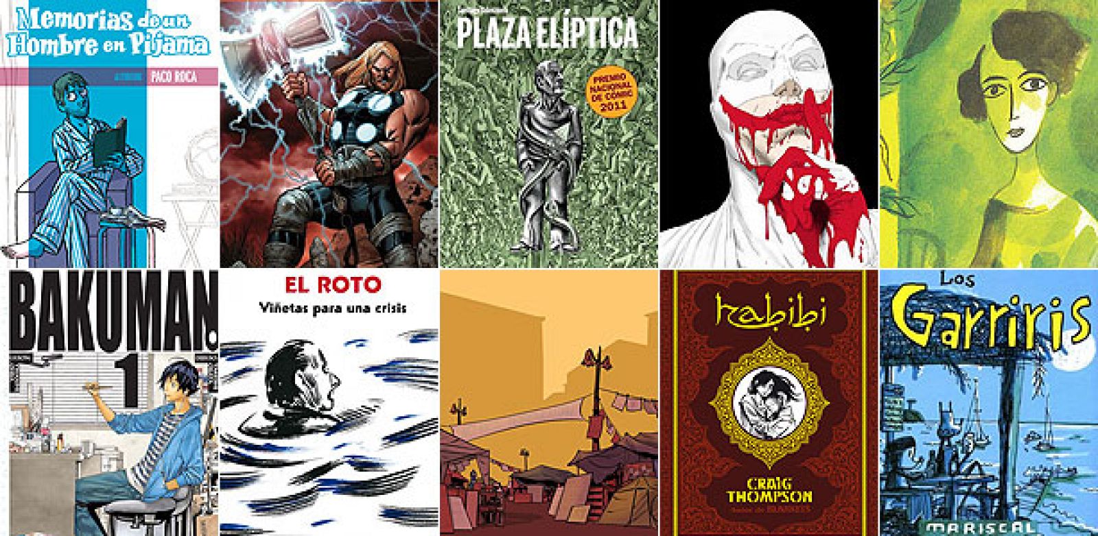 ¿Los diez cómics de 2011?