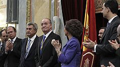 El rey pide unidad ante la crisis y reforzar la confianza institucional al inicio de la X legislatura