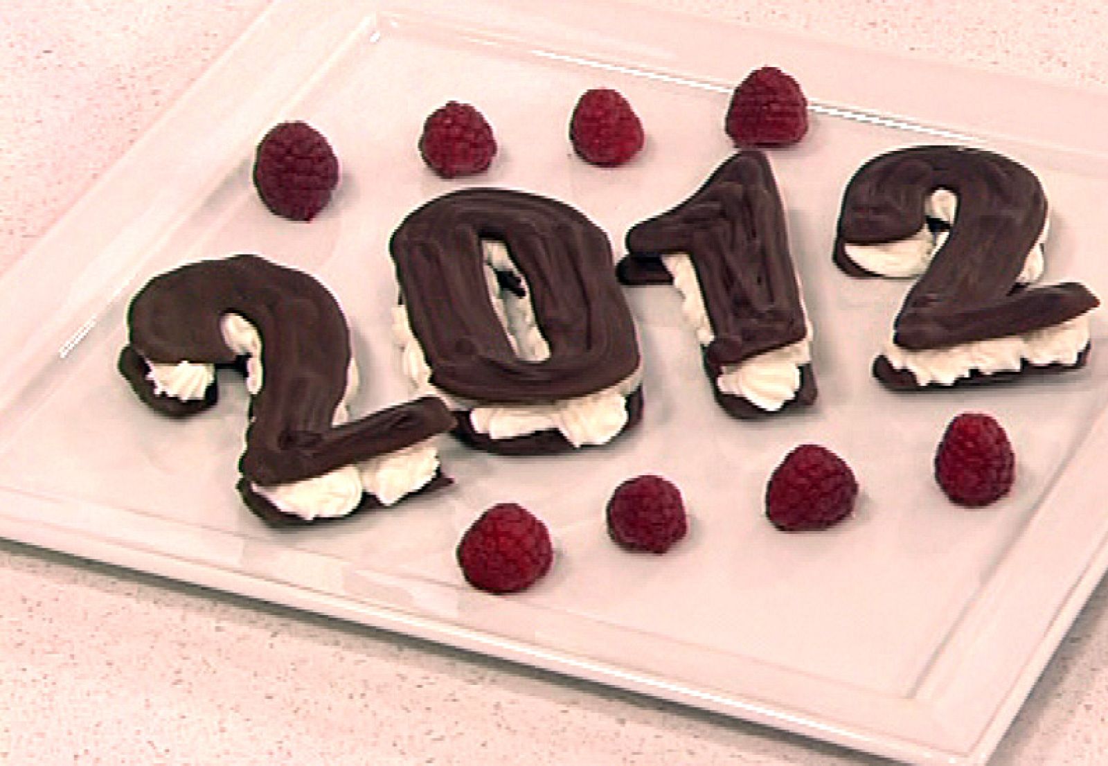 Lasaña al chocolate y nata (30/12/2011)