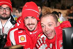 Alonso y Ferrari presentan la temporada con Rossi