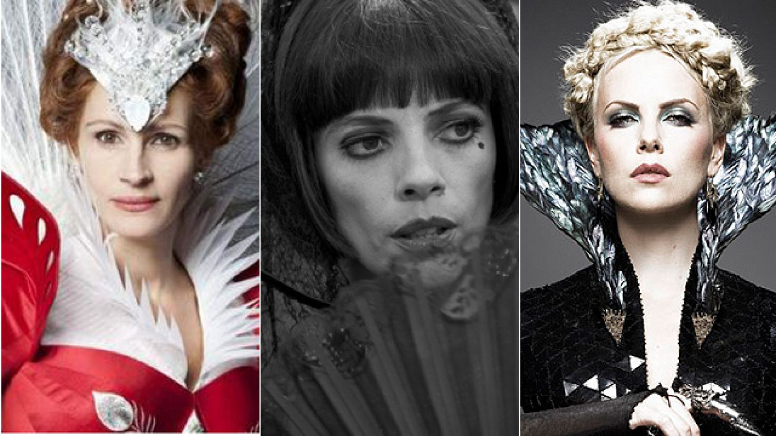 Julia Roberts, Maribel Verdú y Charlize Theron encarnan a la "reina malvada"