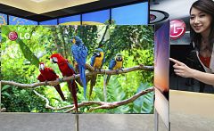 Televisores gigantes, con 3D e interactivos, las nuevas apuestas para el hogar en el CES