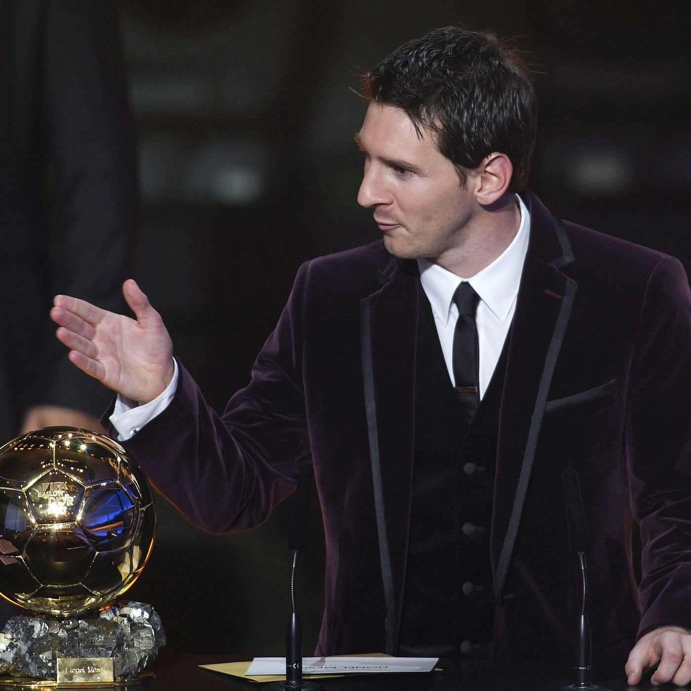 LA GALA DEL BALÓN DE ORO DE LA FIFA 2011