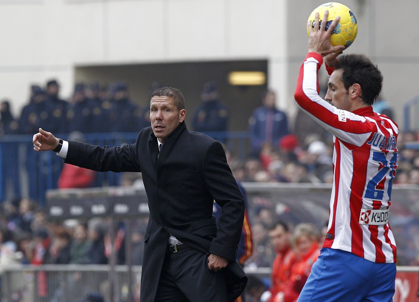Diego Pablo Simeone, entrenador del Atlético de Madrid