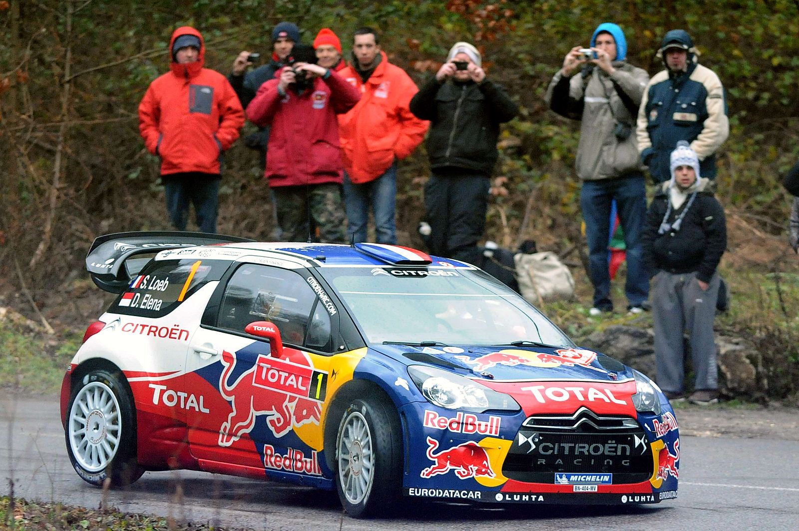 Loeb en el Rally de Montecarlo