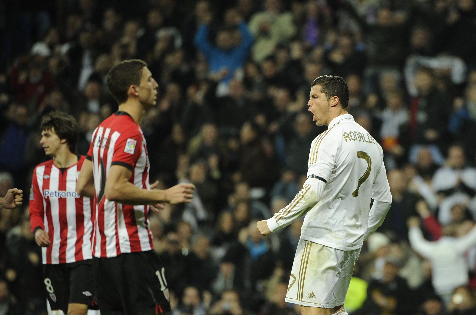 Cristiano Ronaldo, frente al Athletic