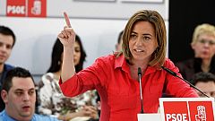 Chacón quiere ganar al abatimiento, la frustración y al PP, no a un compañero