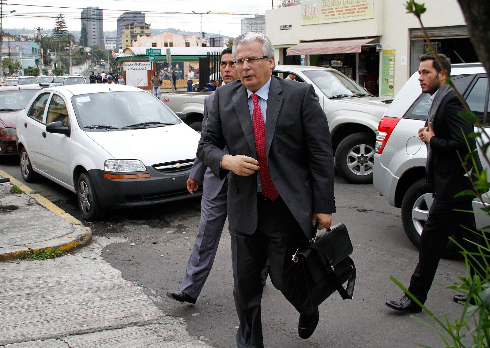 BALTASAR GARZÓN SE REÚNE CON EL PLENO DE LA JUDICATURA EN QUITO ECUADOR