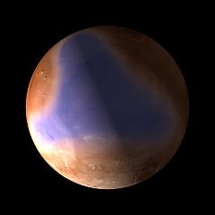 El radar de la Mars Express capta las huellas del antiguo océano que cubría Marte