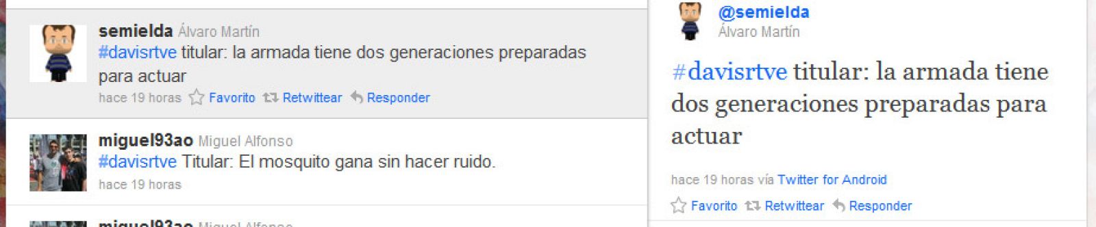 Álvaro Martín gana el premio de 'el titular de la Davis' de RTVE.es