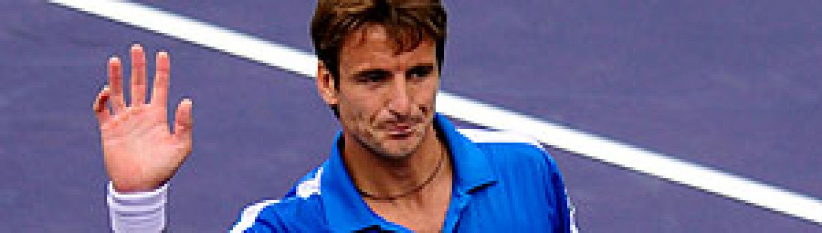 Robredo se retira de Indian Wells por una molestia en el abductor