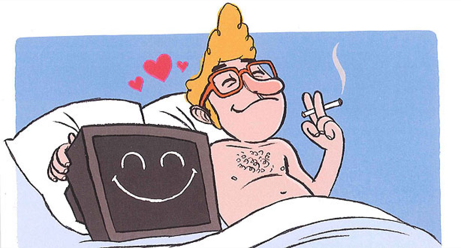 Viñeta de 'Me gusta la tele', de Ramón Pardina y Martín Tognola