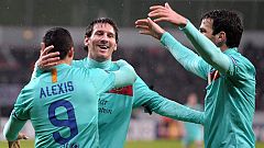 El Barcelona aclara la eliminatoria en Leverkusen