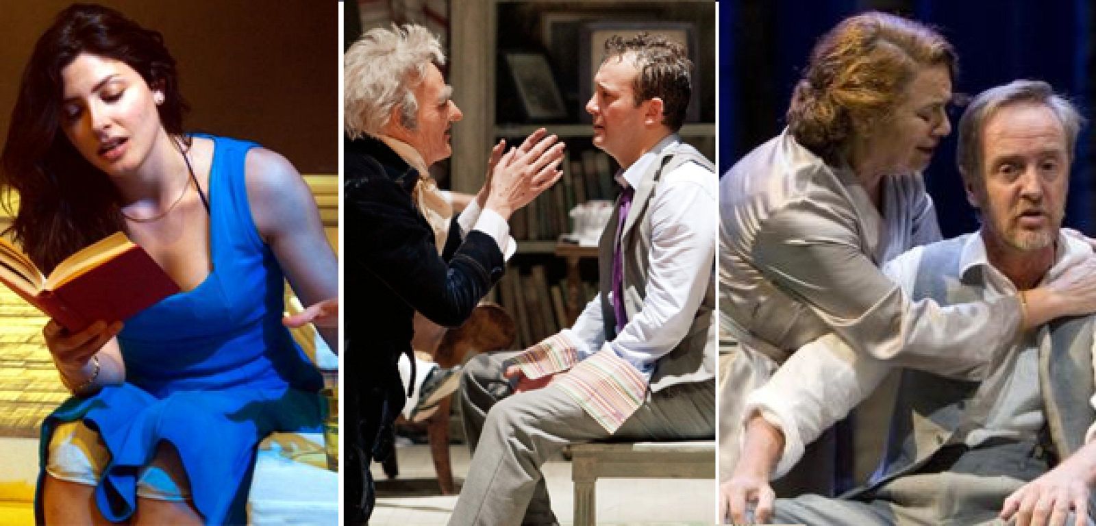 Bárbara Lennie en 'Veraneantes', José Luis García Pérez en 'La avería' y Carlos Hipólito en 'Todos eran mis hijos'.