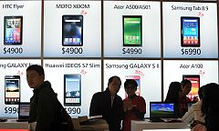 La venta de 'smartphones' creció un 58% en 2011