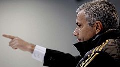 Mourinho: "No buscamos récord, alirón ni el pasillo en el Camp Nou"