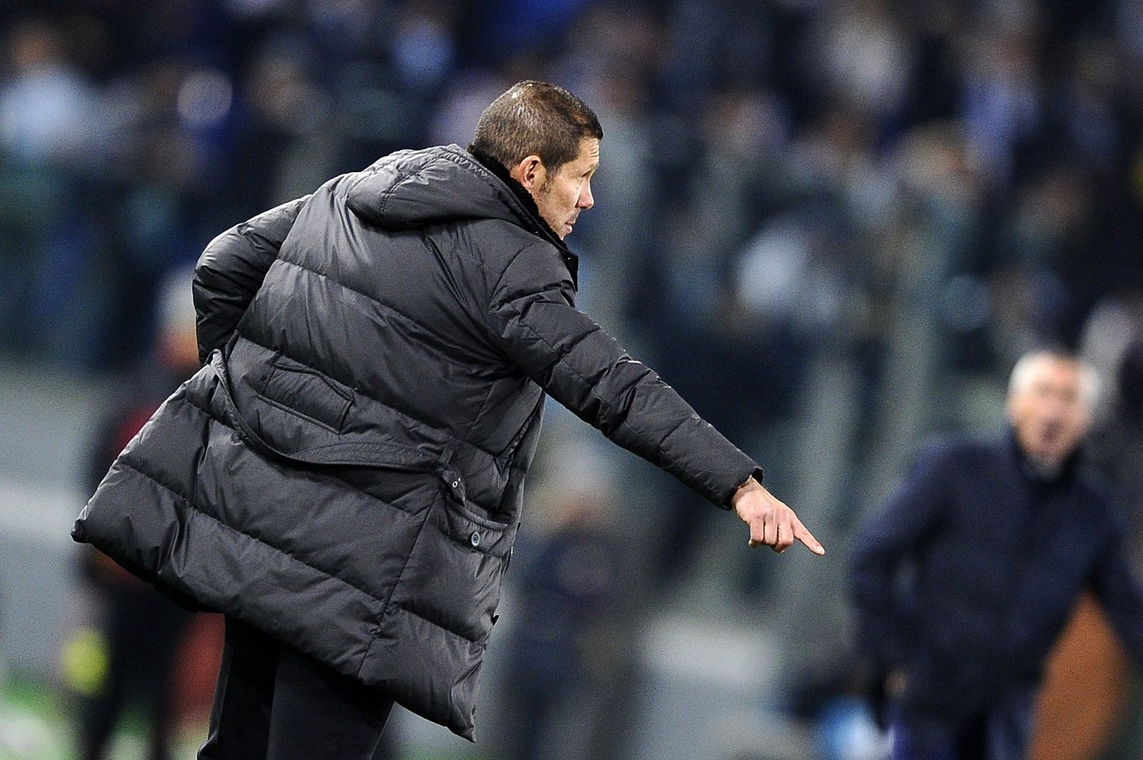 El entrenador del Atlético de Madrid, Diego Simeone.
